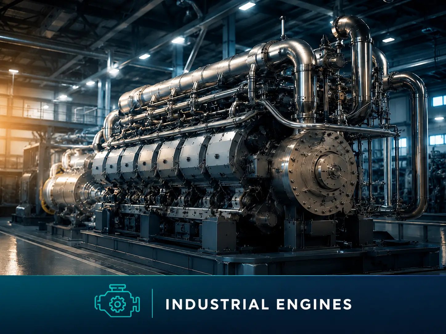Industrial engines — heavy machinery treated with NanoEFX air filter treatment