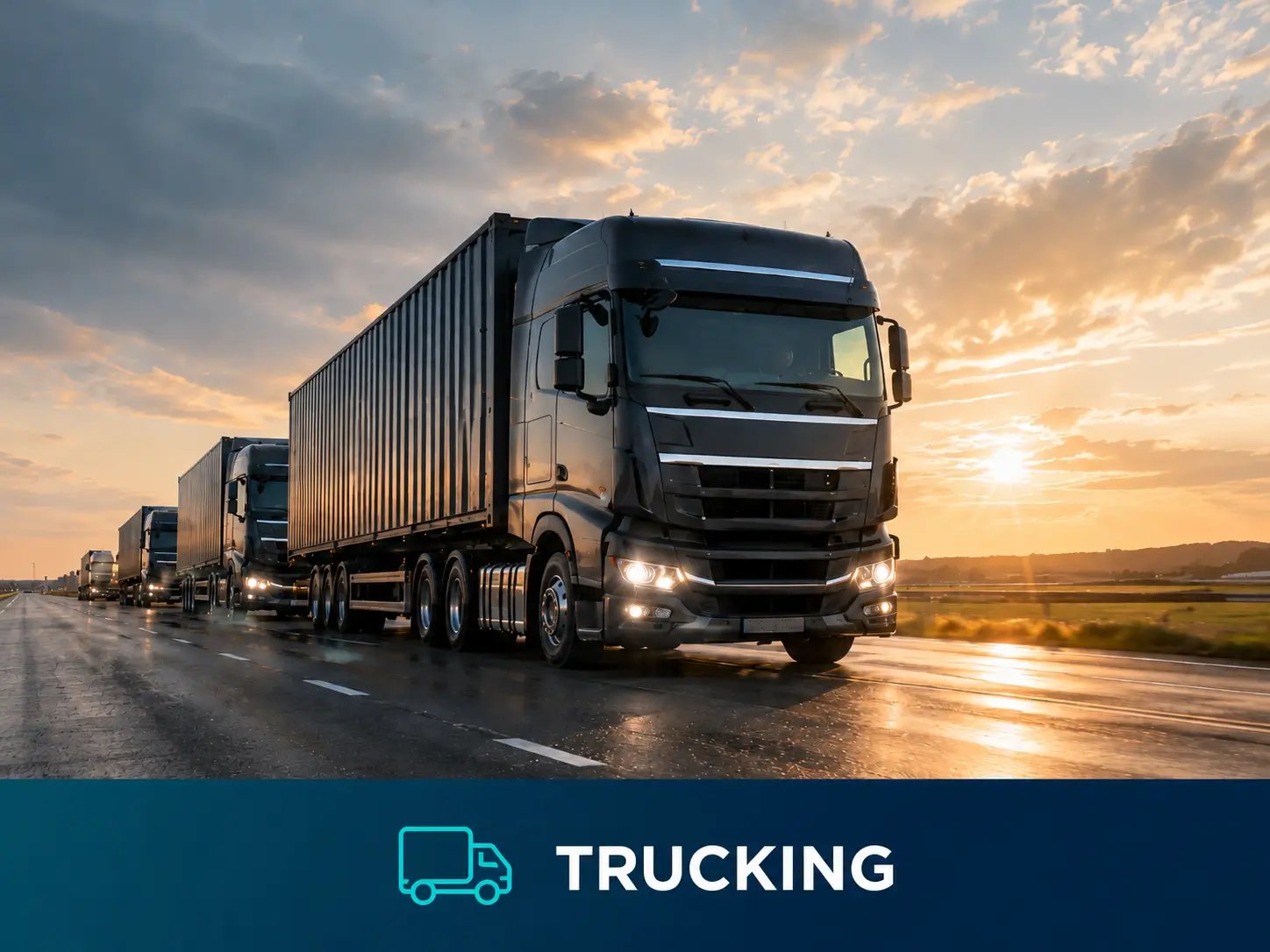 Trucking — road fleets treated with NanoEFX for improved fuel efficiency