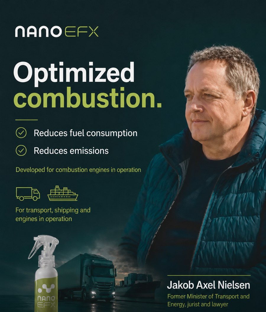 NanoEFX testimonial — Jakob Axel Nielsen, former Danish Minister of Transport and Energy